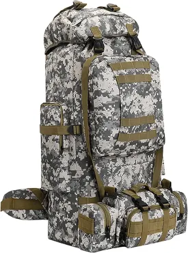 100L Camping Hiking Backpack Molle Rucksack Military Camping Backpacking Daypack