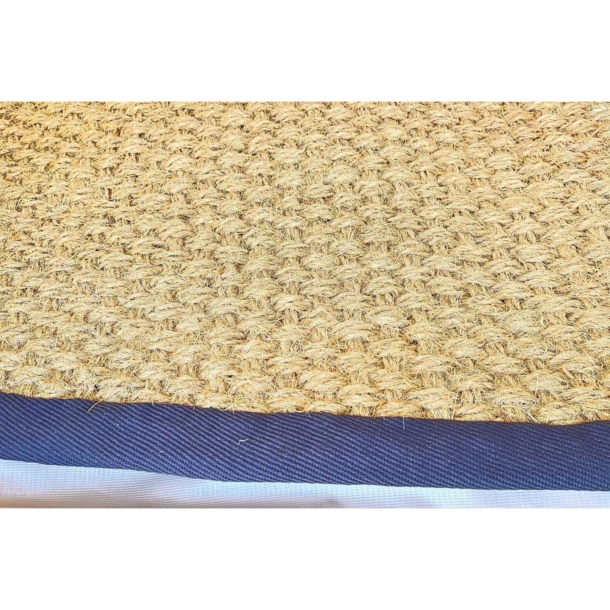 16' (5M) Coir Bell Tent Rug Half Moon