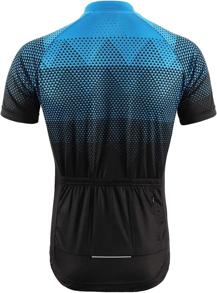 BERGRISAR Men's Cycling Jerseys Short Sleeves Bike Shirt