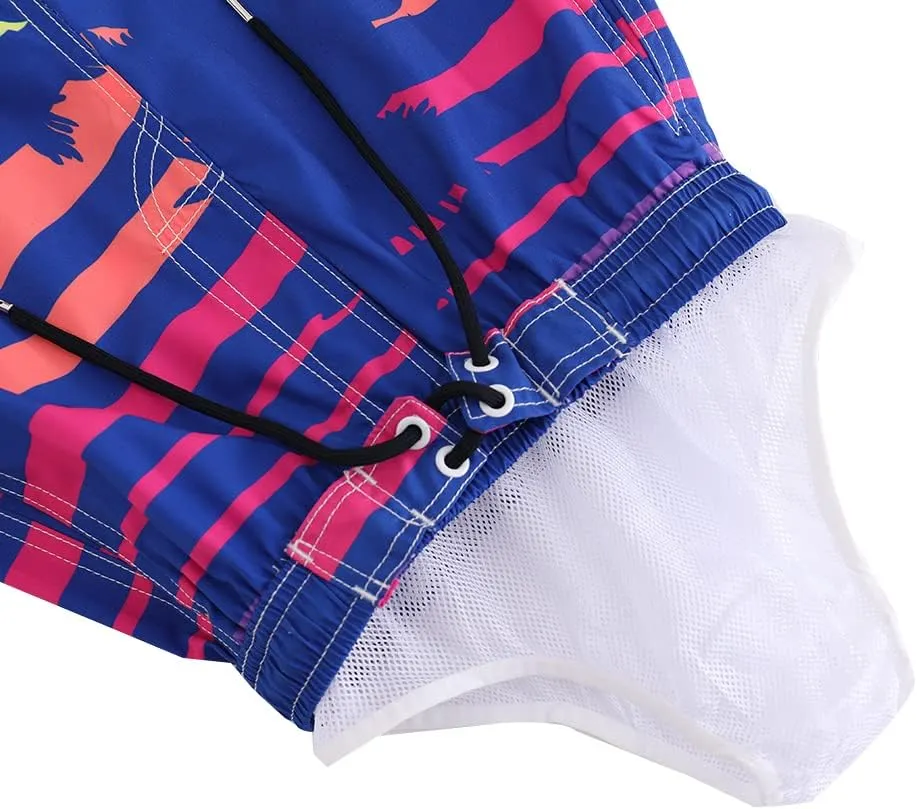 Boys Swim Trunks Quick Dry Board Shorts Beach Swimwear for Kids