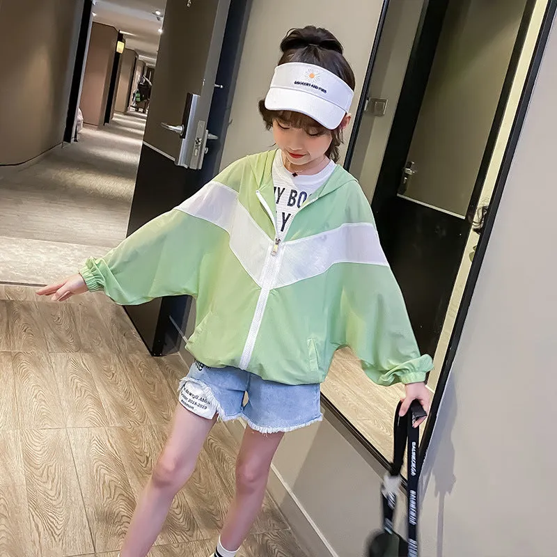 Children's Summer Sun Protection Clothing Coat Girl Coats