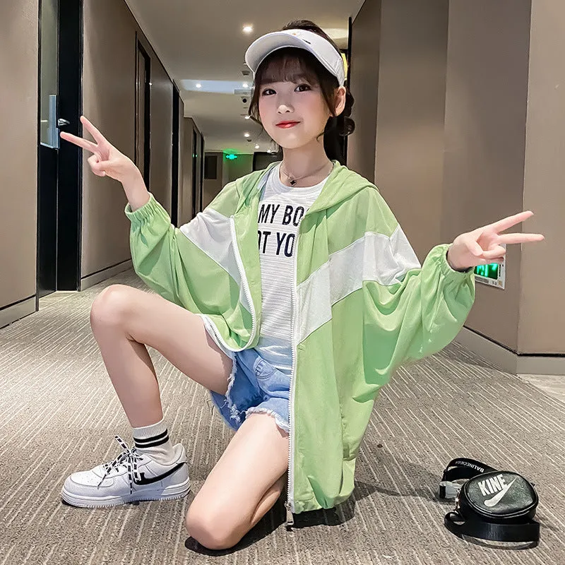 Children's Summer Sun Protection Clothing Coat Girl Coats