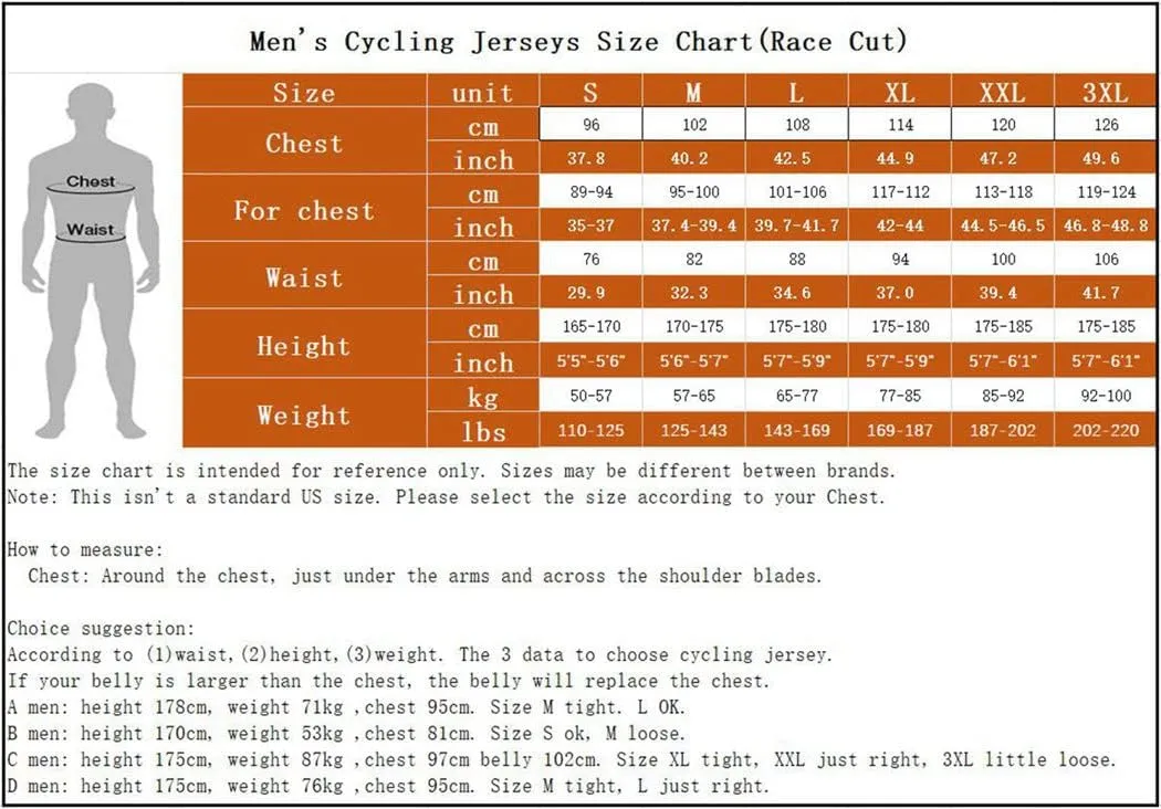 Cycling Jersey Men, Short Sleeve Mountain Bike Shirt Bicycle Clothing for Riding Biking Biker MTB Cyclist Dirt BMX Road