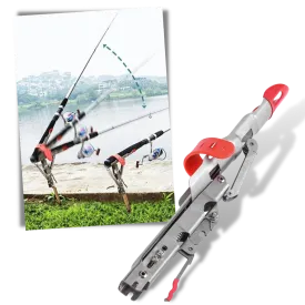 Fishing rod holder with springs