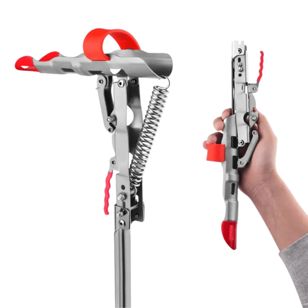 Fishing rod holder with springs