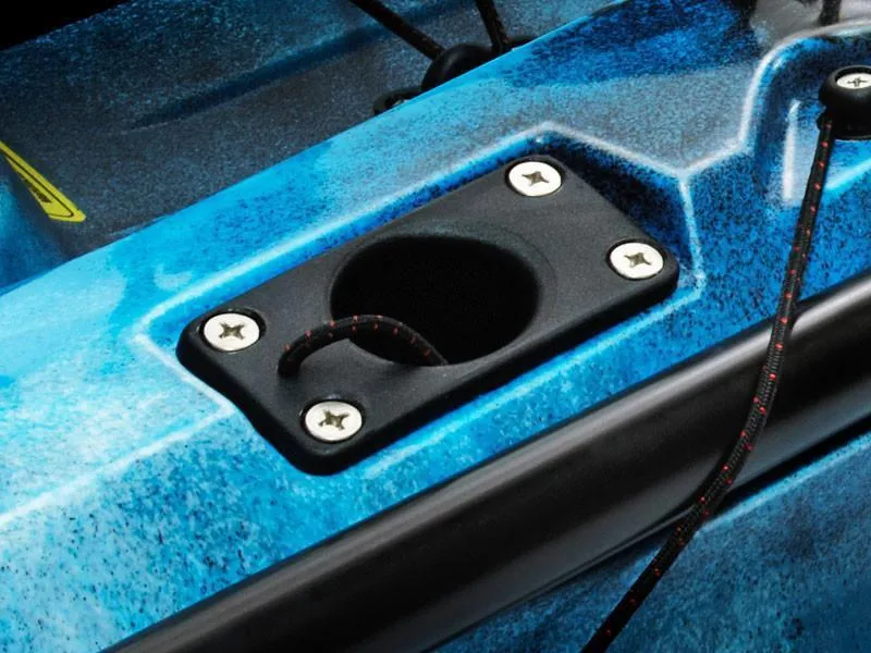 Fishing Rod Holders - Flush Rectangular - Medium (Pair)