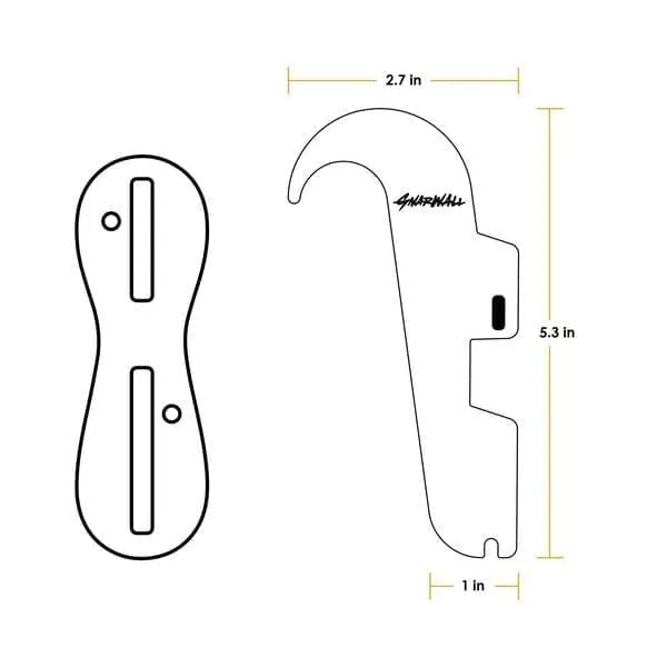 Gnarwall Hanger FCS II - Clear