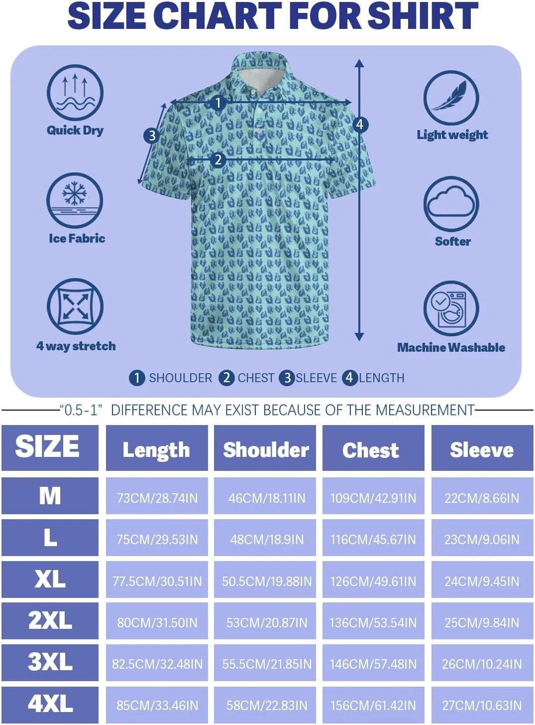 Golf Polo Shirts for Men Funny Short Sleeve Polo Shirts Golf Gifts Quick Dry Moisture Wicking Mens Hawaiian Polos Shirt
