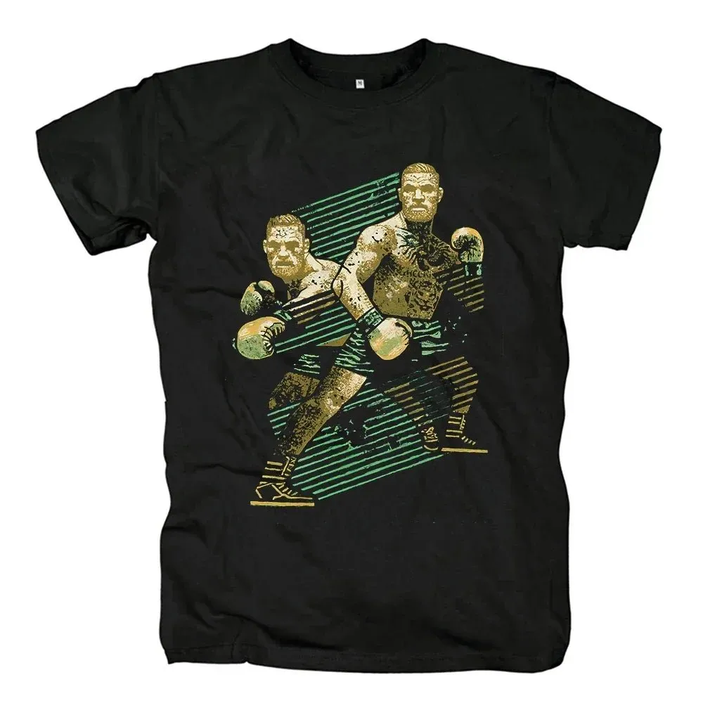 Guys Punk Designer Streetwear Awesome  Conor McGregor  King Featherweight  T Shirt Boy Vintage Christmas Tee Shirt