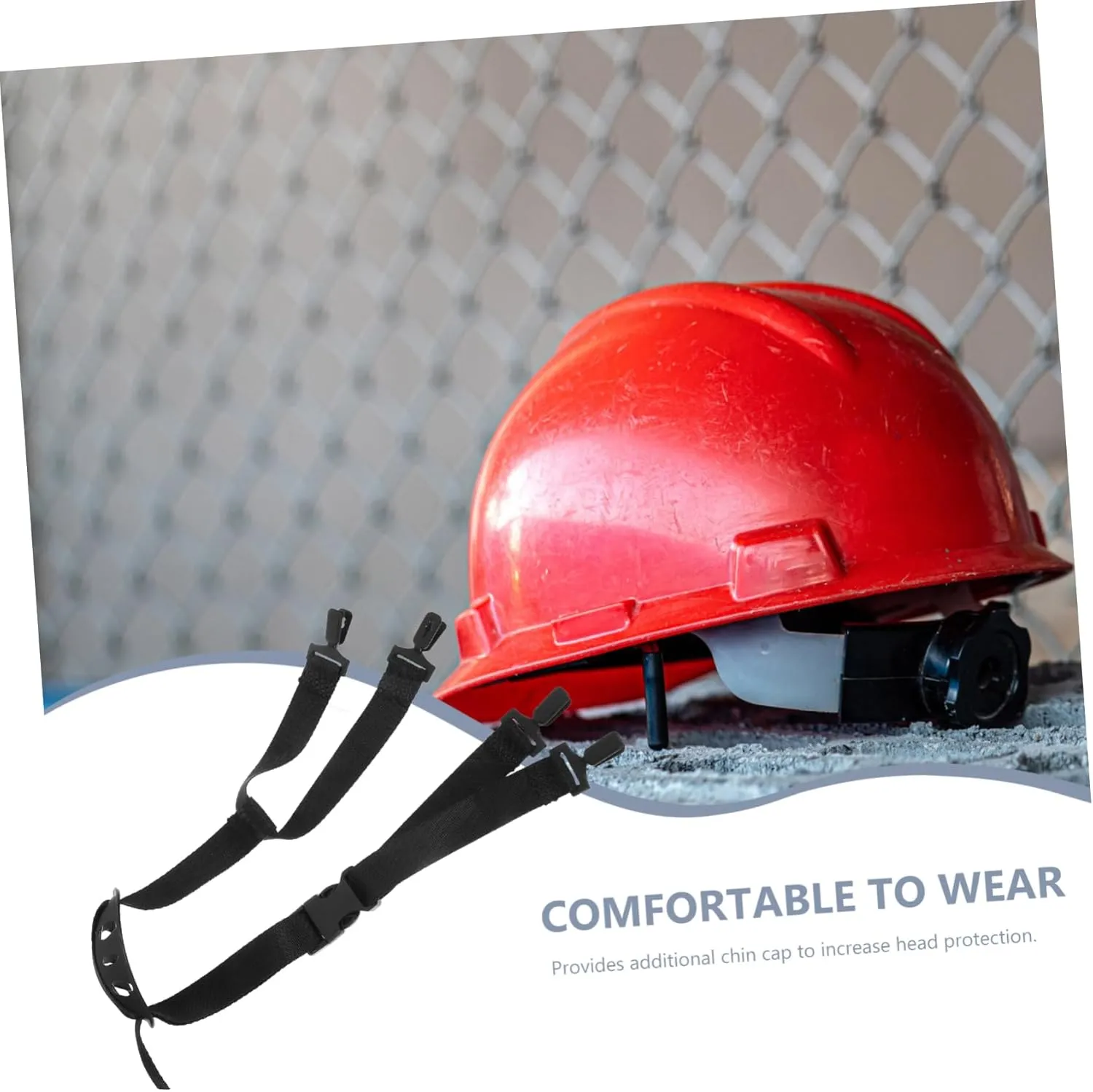 Hard Hat Accessories Helmet Strap Portable Chin Strap Hard Helmet Chin Straps Universal Helmet Chin Strap Chin Strap Replacement Helmet Accessory Helmet Supplies Hat Chin Belt, Black