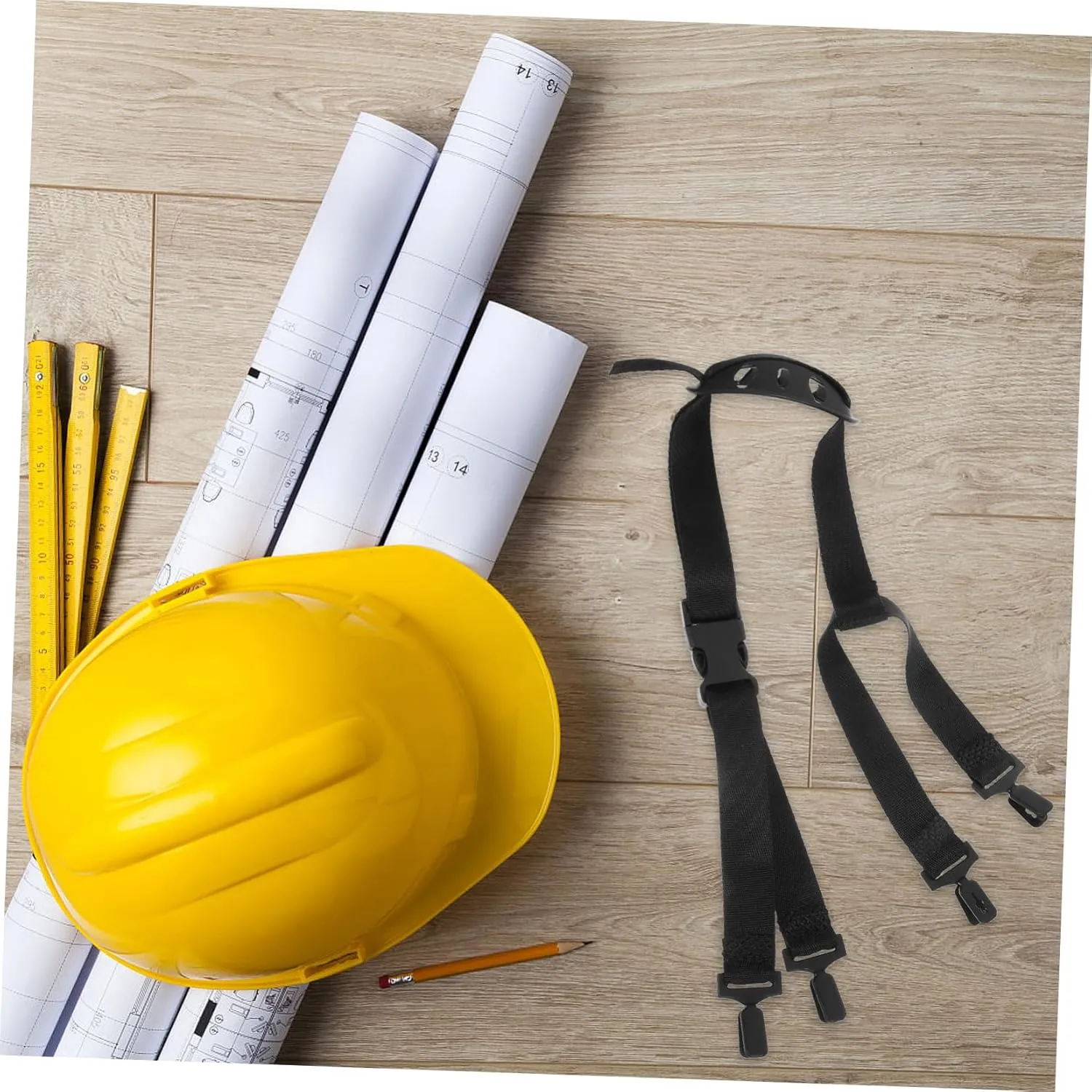 Hard Hat Accessories Helmet Strap Portable Chin Strap Hard Helmet Chin Straps Universal Helmet Chin Strap Chin Strap Replacement Helmet Accessory Helmet Supplies Hat Chin Belt, Black