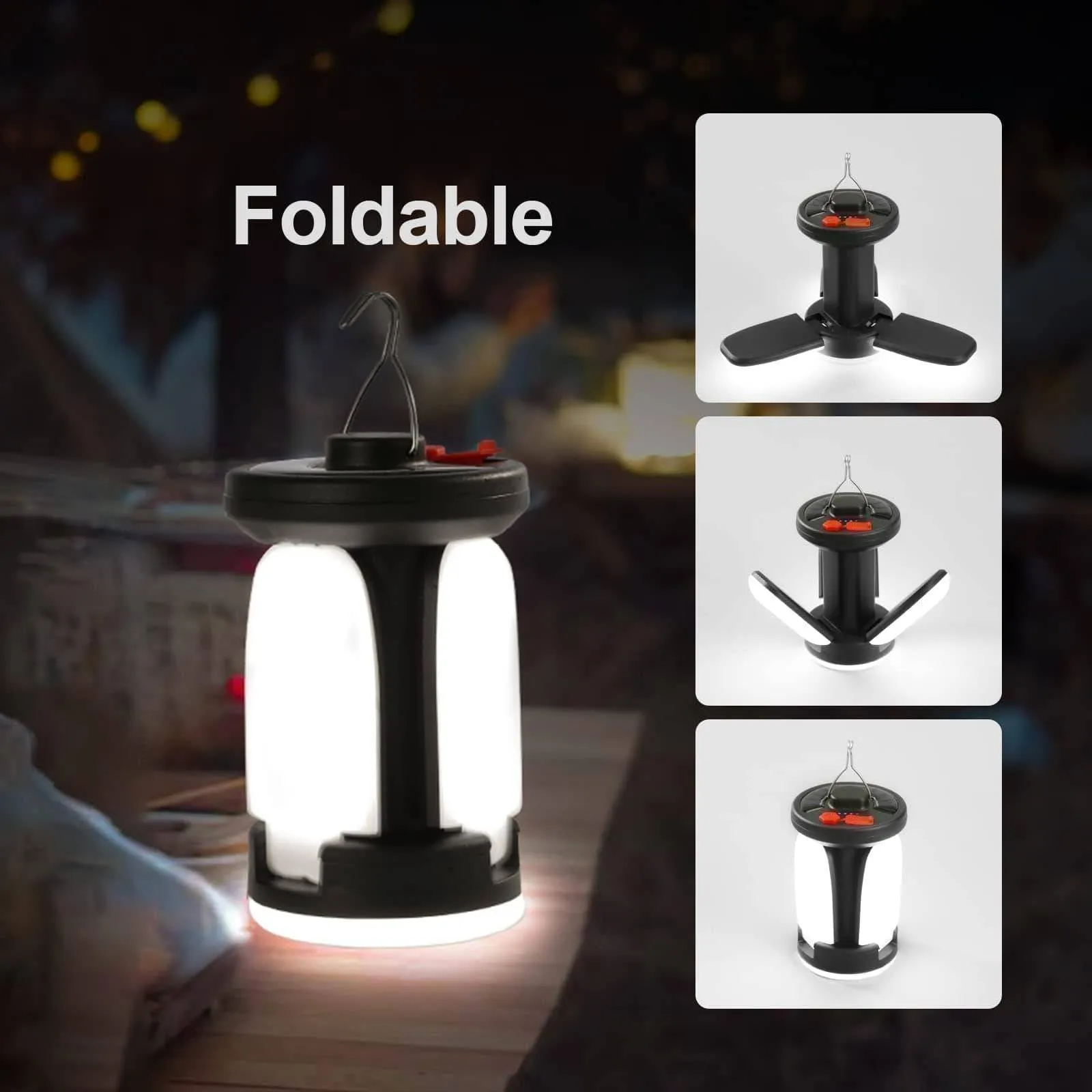 High Power 4500mAH Solar LED Camping Lantern