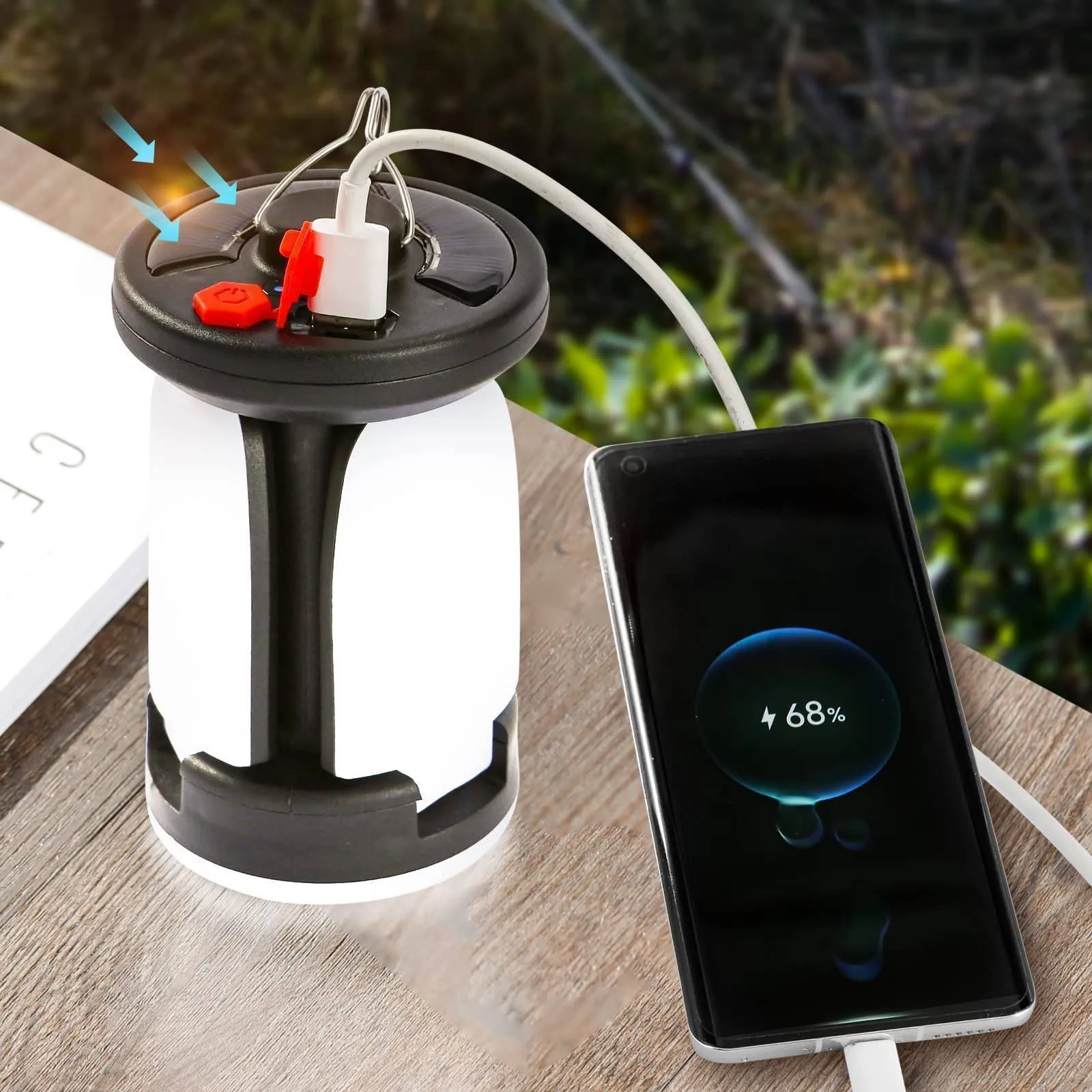 High Power 4500mAH Solar LED Camping Lantern