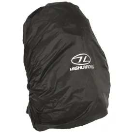 Highlander Waterproof Rucksack Cover Medium Black