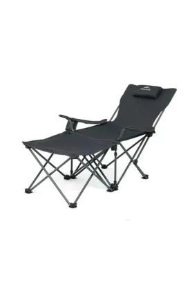 Hiking Recliner Chair With Table Cnk2300jj012-Black Naturehike