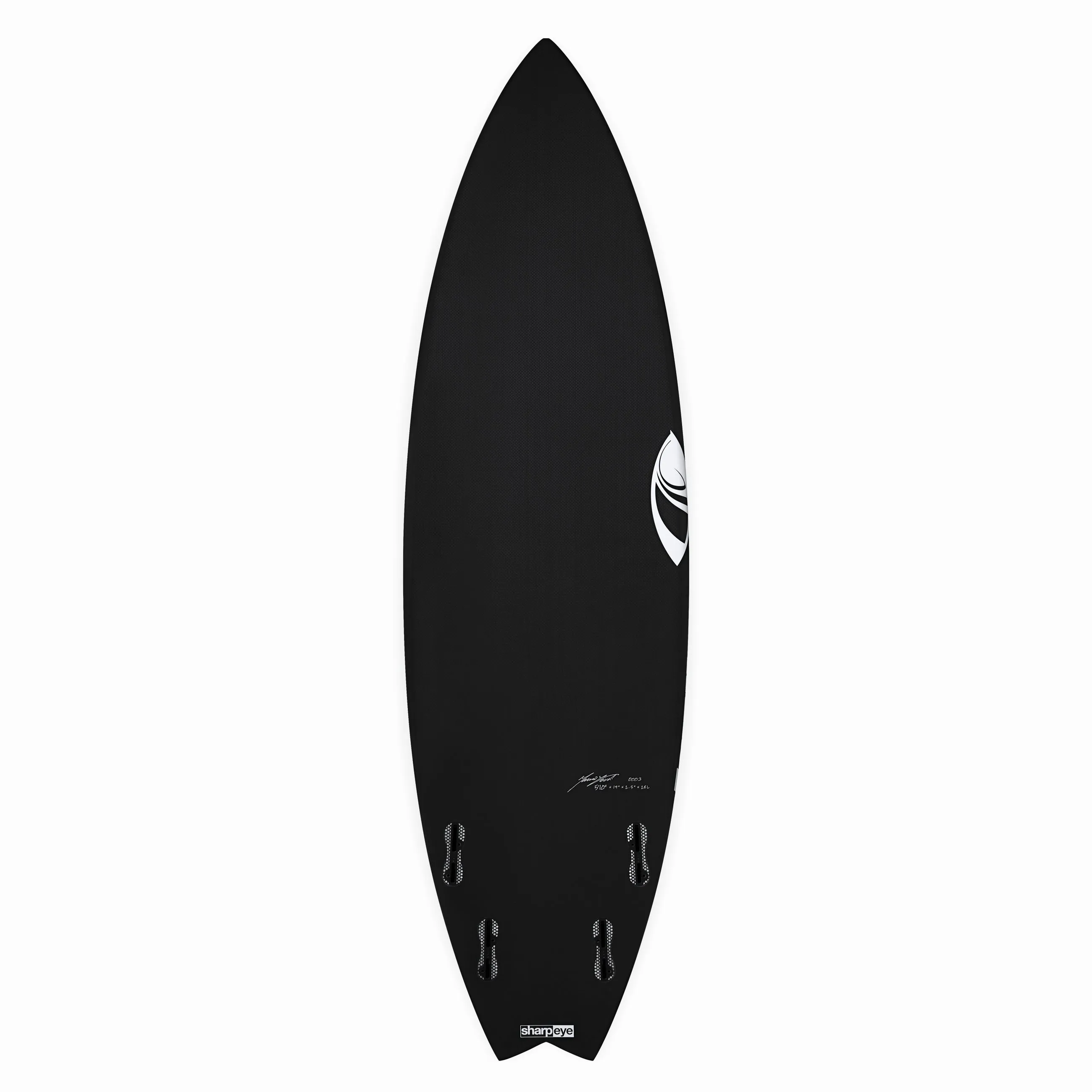 INFERNO FT (C1 LITE) 6'2" x 19.75 X 2.63 - 32.30L, Swallow, 4x  FCS 2 Fin Boxes, C1 - ID:921902