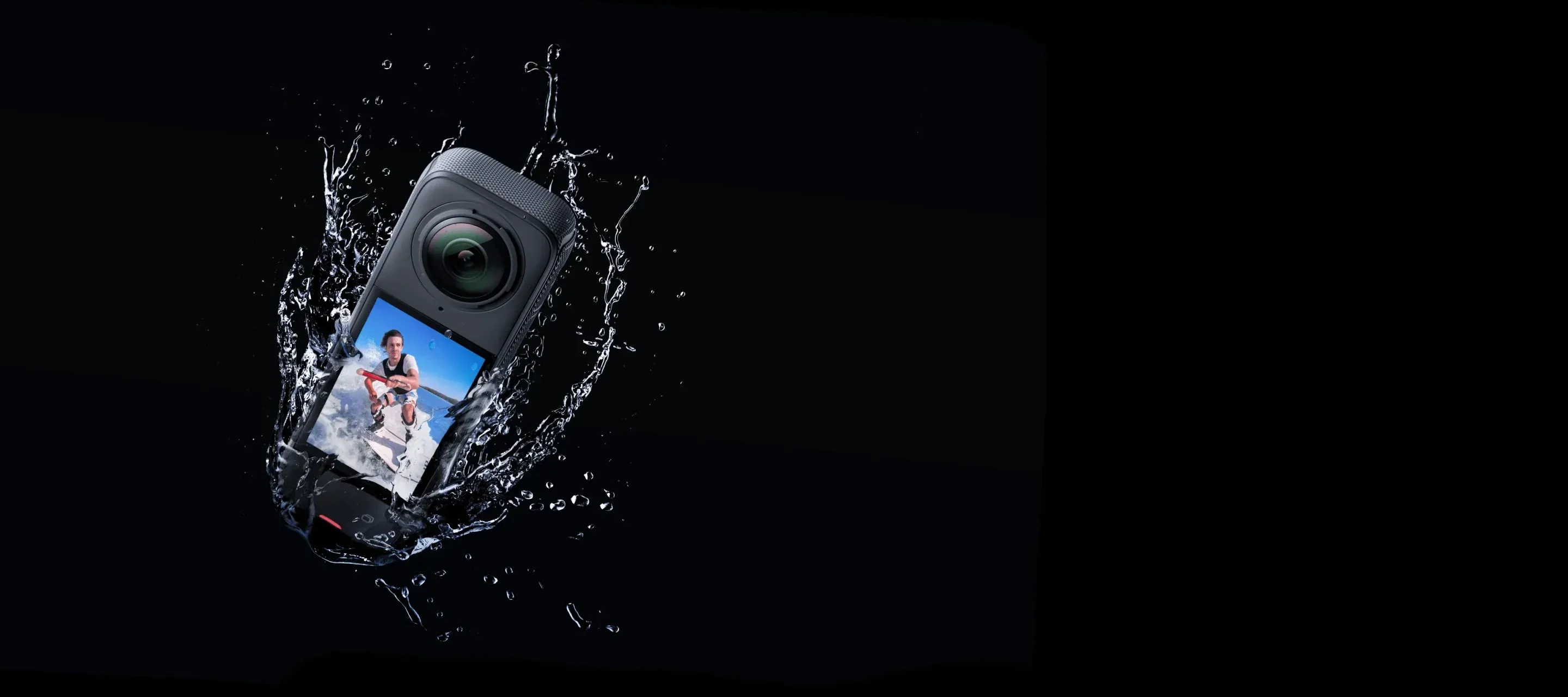 Insta360 X4 | Waterproof 8K 360 Action Camera, 4K Wide-Angle Video, Invisible Selfie Stick Effect, Removable Lens Guards, 135 Min Battery Life, AI Editing, Stabilization, for Sports, Travel, Outdoor