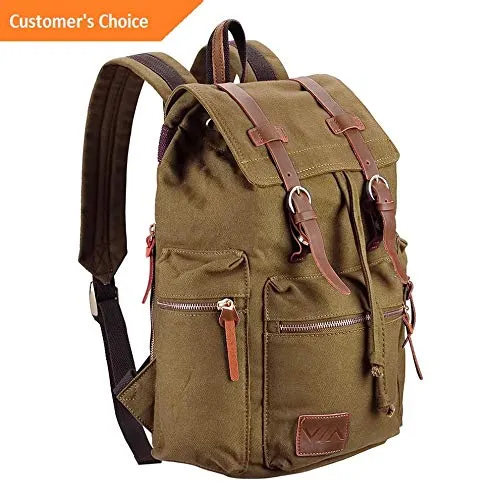 Kaputar Travel Canvas Sport Rucksack Backpack School Satchel Laptop Camping Hiking Bag | Model