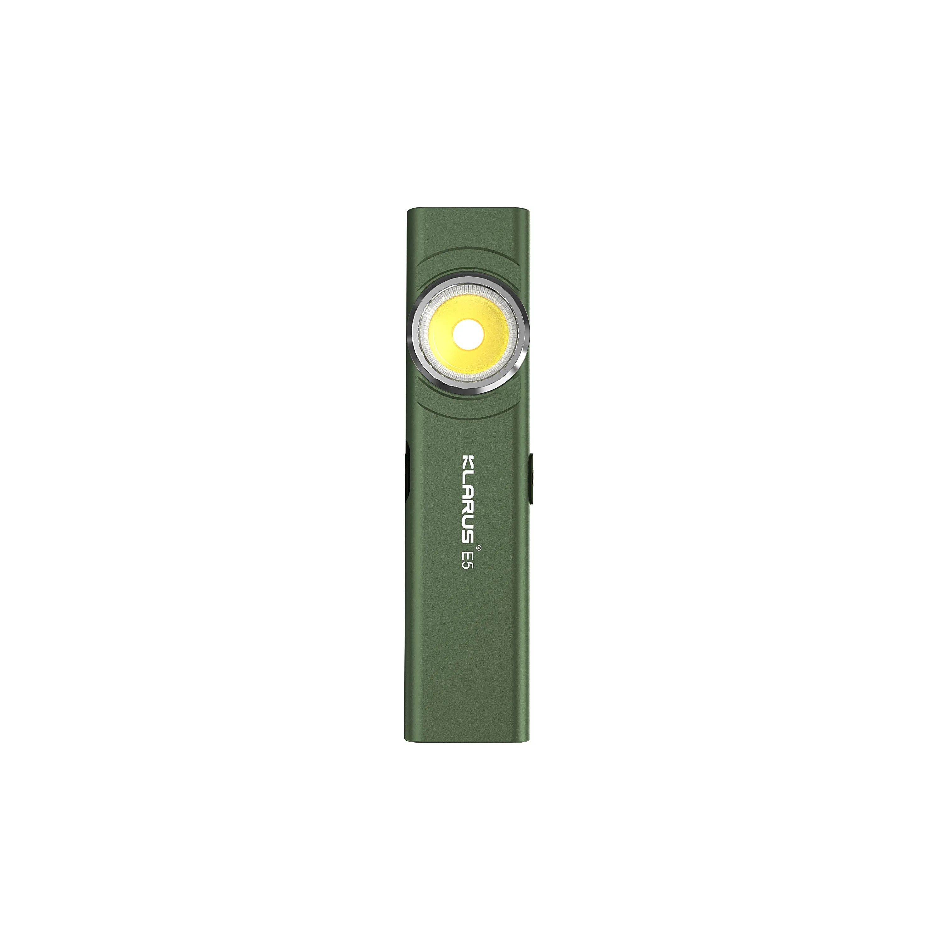 KLARUS E5 Compact Dual Light EDC Magnetic Flashlight Gum Flashlight
