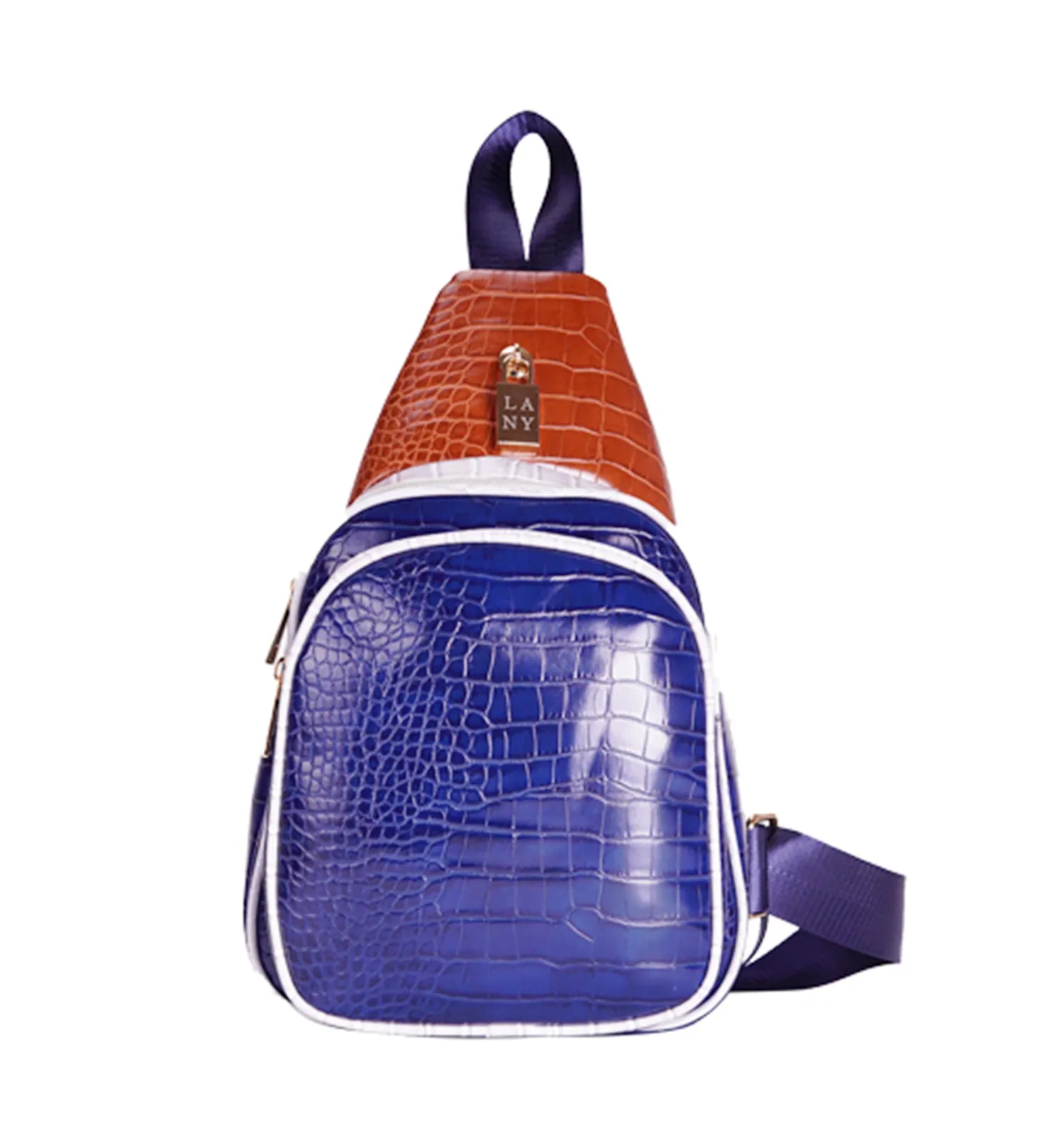 LANY Croco Sling Back