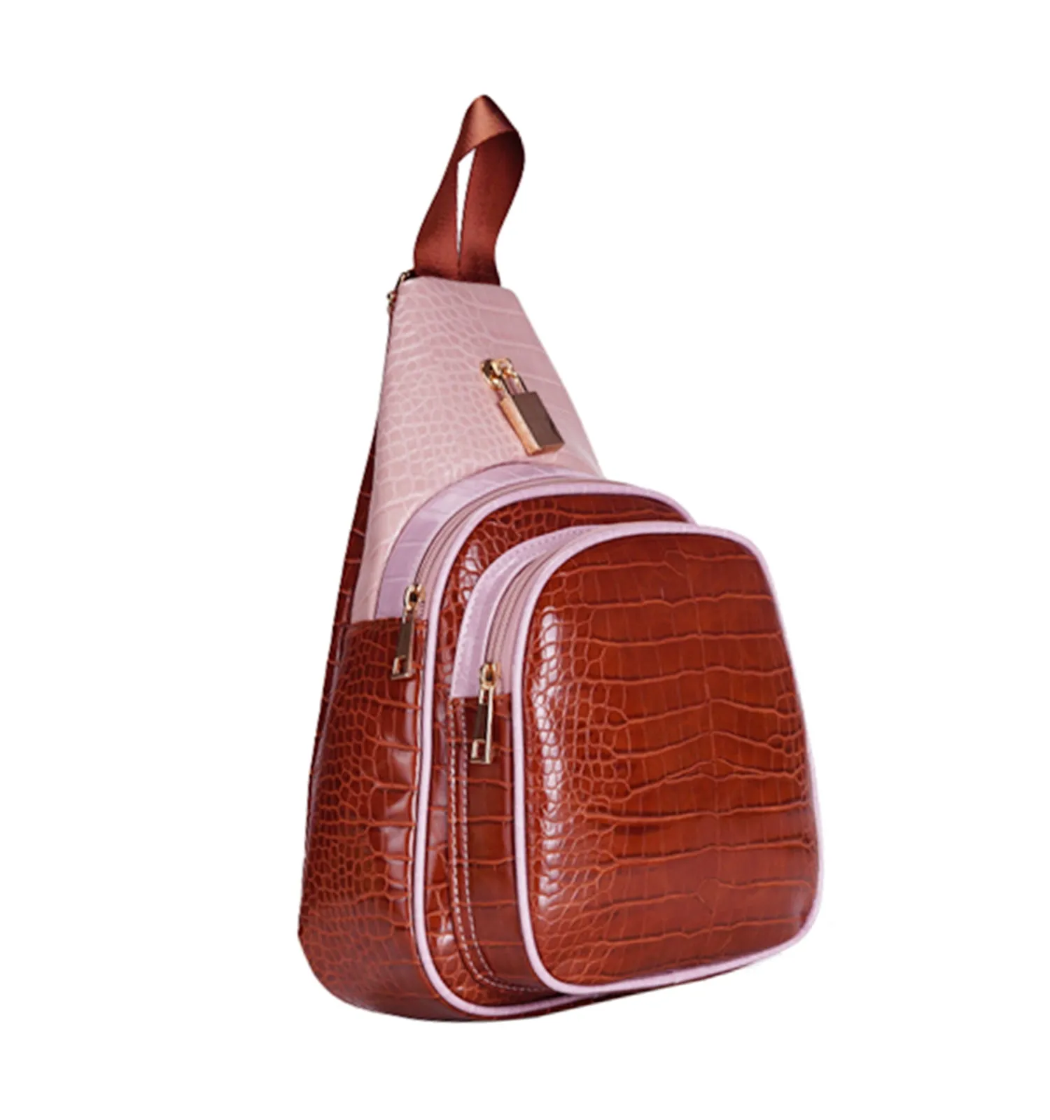 LANY Croco Sling Back