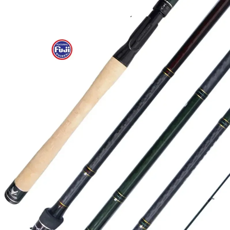 Lureswholesale® 2 Section Long Casting Spinning Fishing Rod