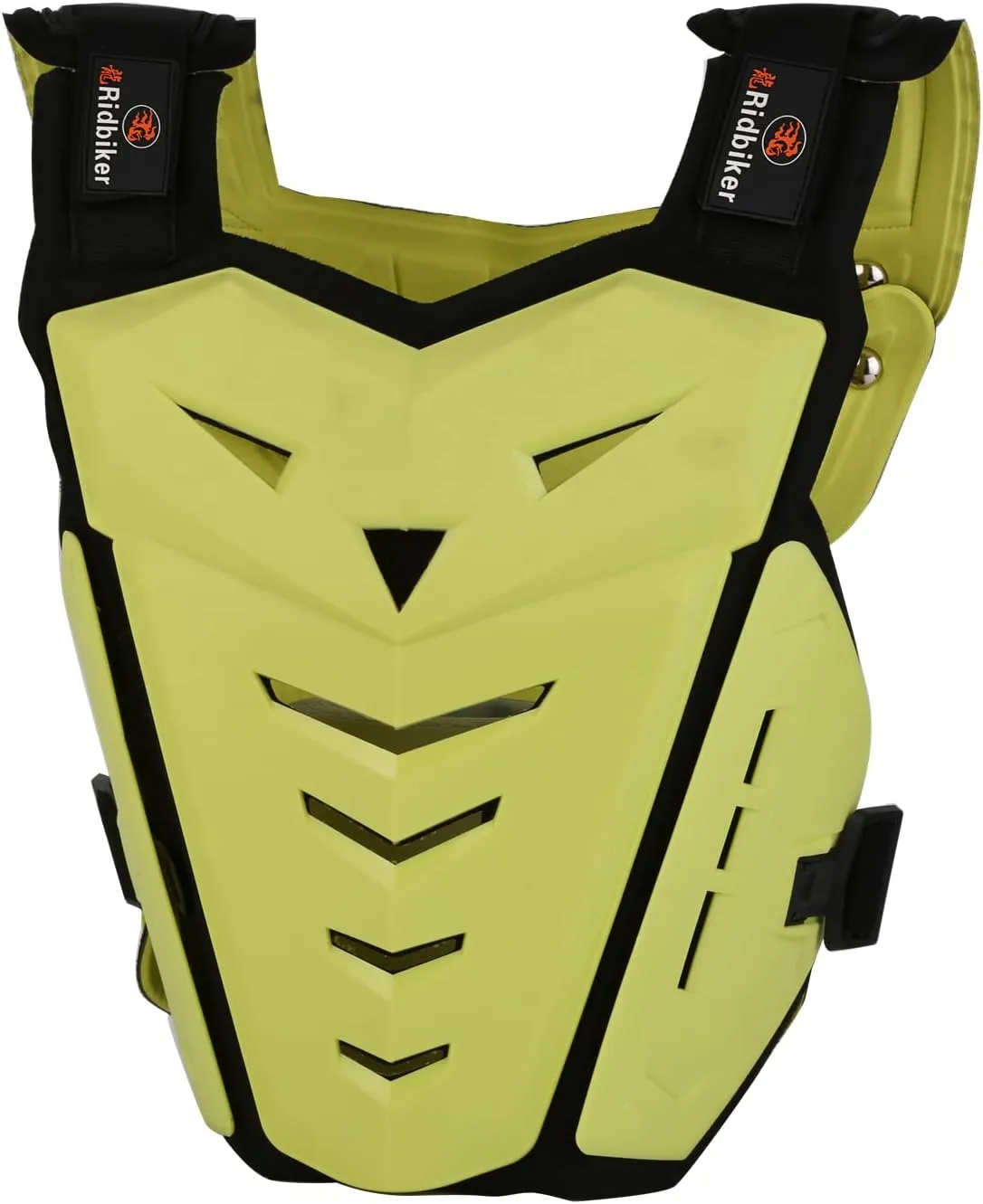 Motorcycle Body Armor Vest Dirt Bike Gear, Chest Protector Motocross Gear Motorcycle Chest Back Protector for Men Mountain Bike Protective Gear MTB Racing Off-Road
