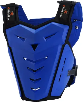 Motorcycle Body Armor Vest Dirt Bike Gear, Chest Protector Motocross Gear Motorcycle Chest Back Protector for Men Mountain Bike Protective Gear MTB Racing Off-Road