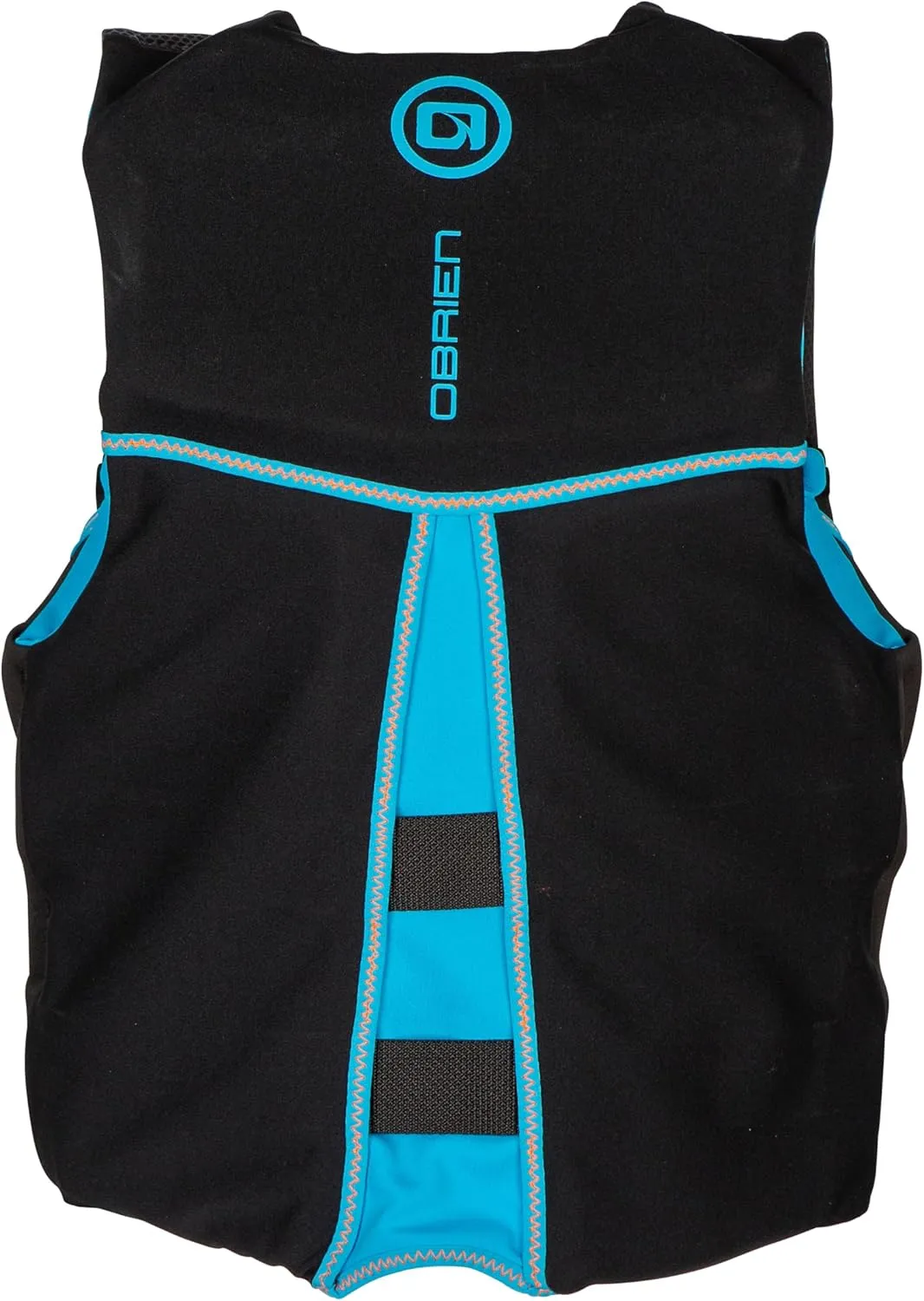 O'Brien Men's Flex V-Back Life Jacket - Black/Cyan