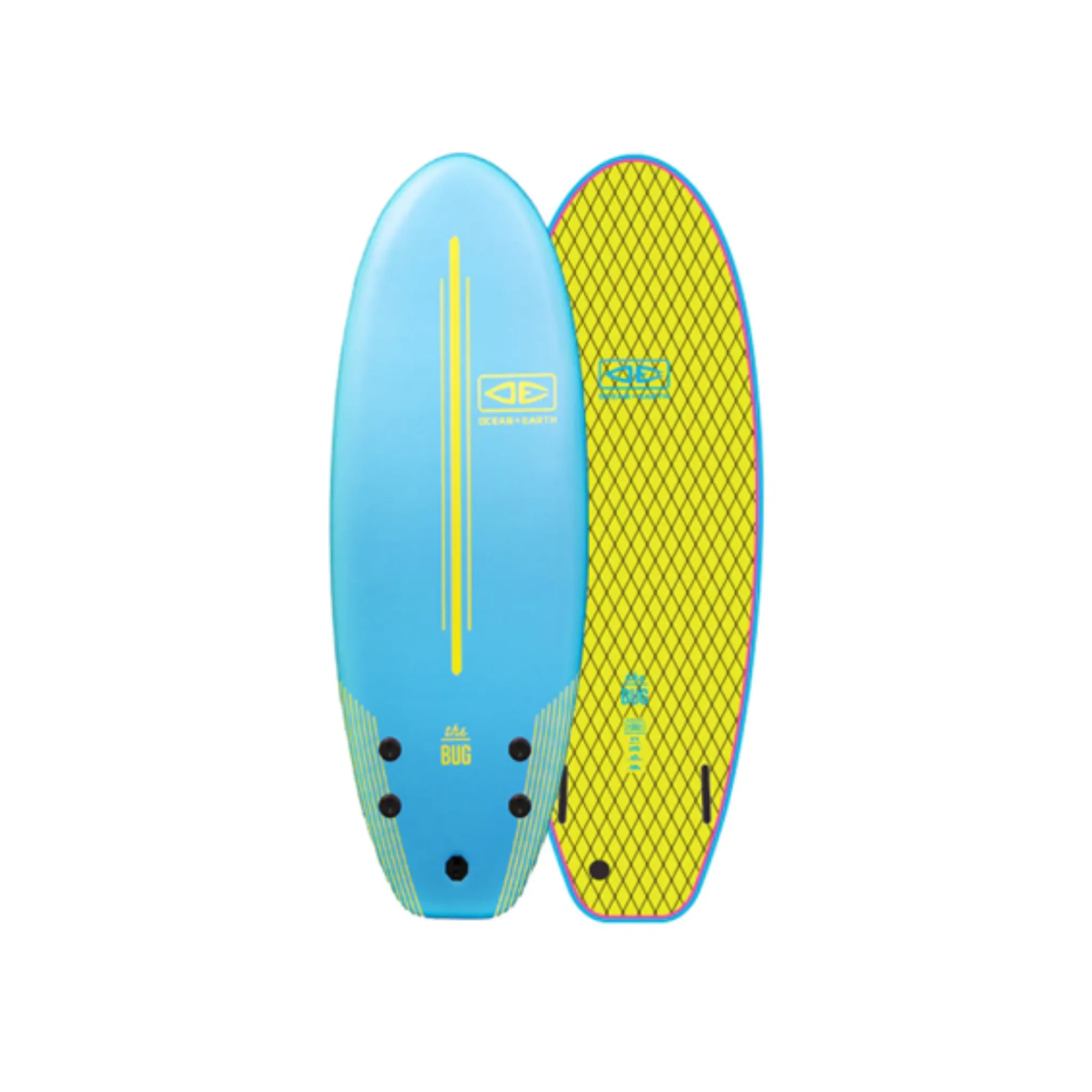 Ocean and Earth The Bug Mini Softboard 5'2 - Blue