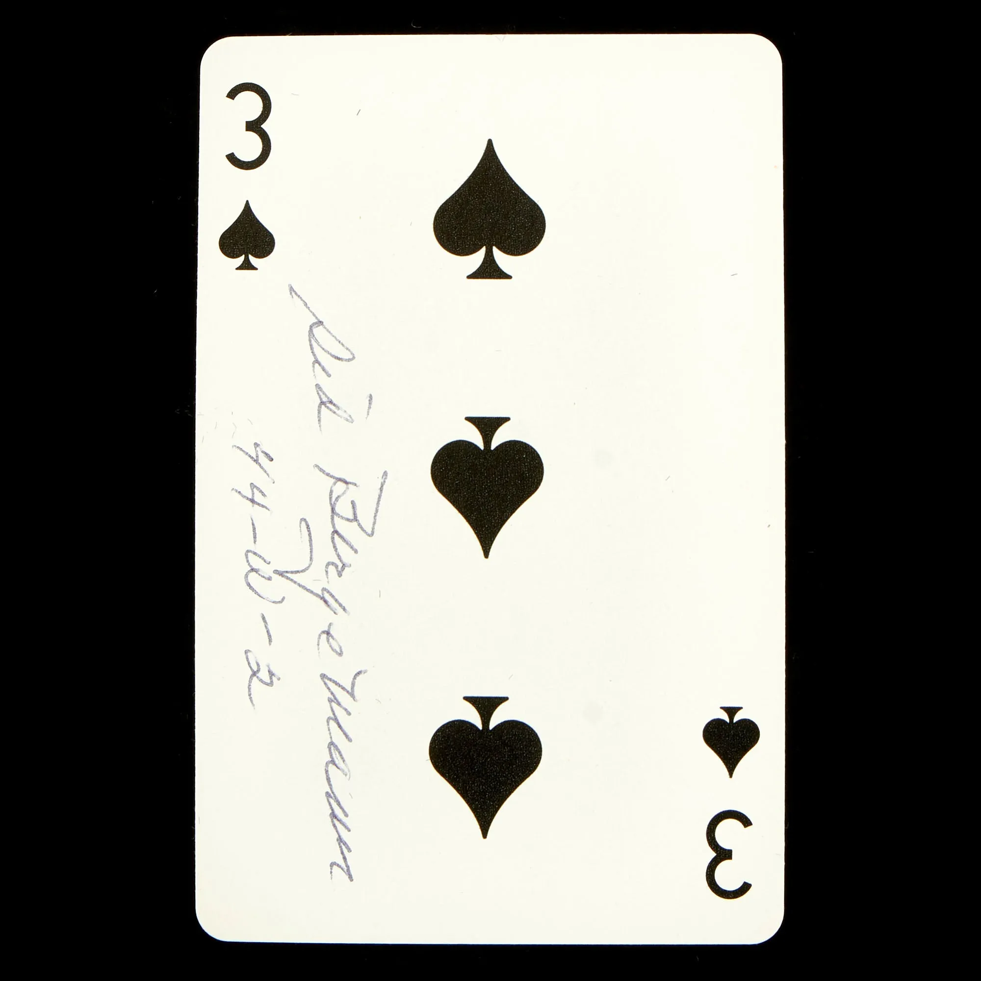 Original U.S. WWII Women Air Force Service Pilots Signed Playing Cards - 20 Cards, 7 Pilots - WASP