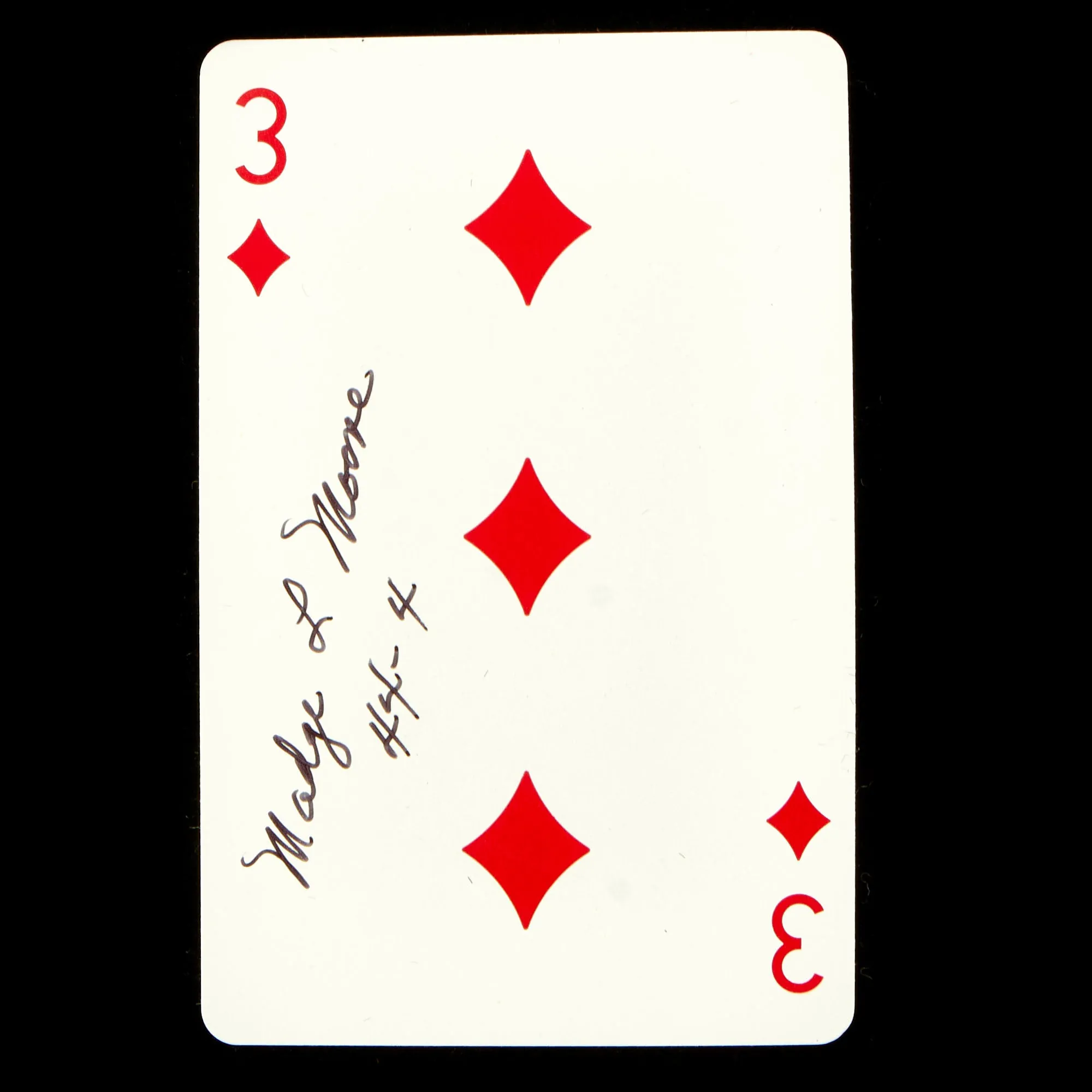 Original U.S. WWII Women Air Force Service Pilots Signed Playing Cards - 20 Cards, 7 Pilots - WASP