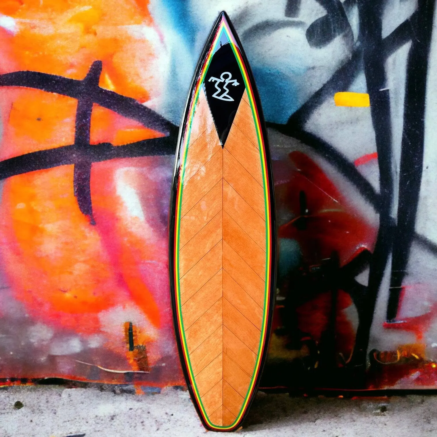 Rasta Reef Wood Inlay