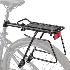 Rear Bike Rack - Bike Cargo Rack Quick Release Mount - Large Capacity Bicycle Pannier Rack 60lbs, Touring Carrier Rack fit 24-29 and 700c