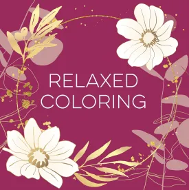 Relaxed Coloring (Each Coloring Page Is Paired With a Soothing Quotation Quotation or Saying to Reflect on as You Color) (Keepsake Coloring Books) Paperback  August 29, 2024