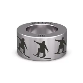 Snowboarding NOTCH Charm
